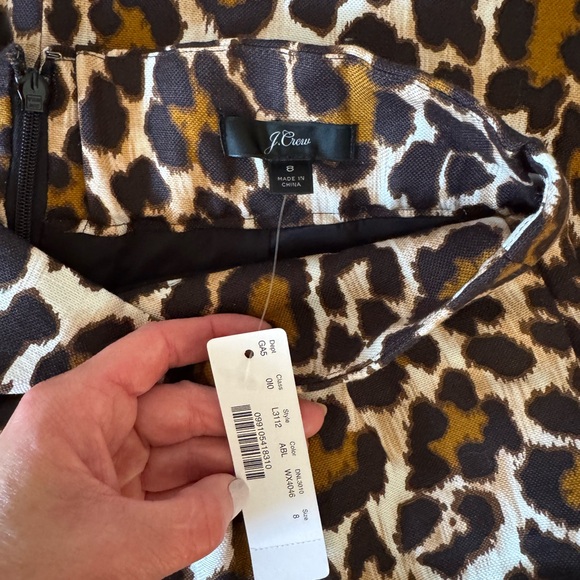 Leopard Print Women's Pencil Skirt J.Crew NWT - Picture 5 of 5